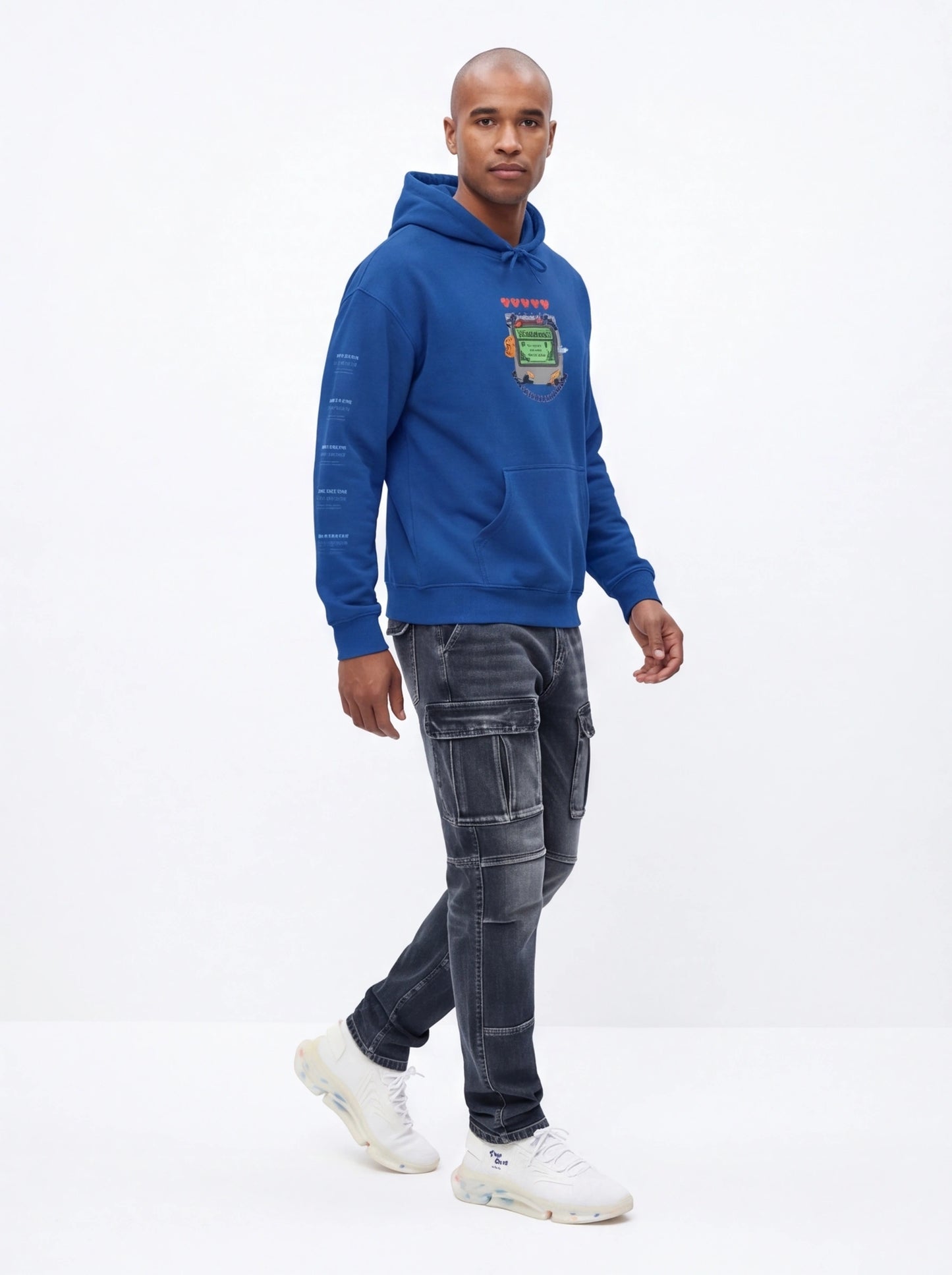 Men's Vintage Wash Cargo Jeans