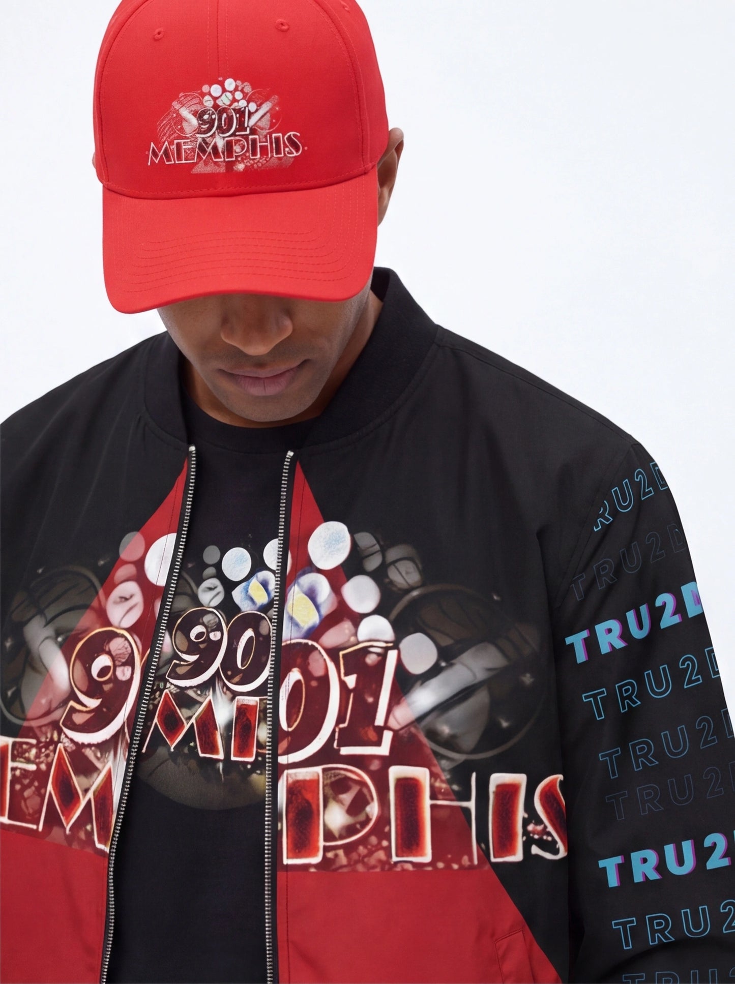 Men's Vintage Wash Loose Fit Jeans