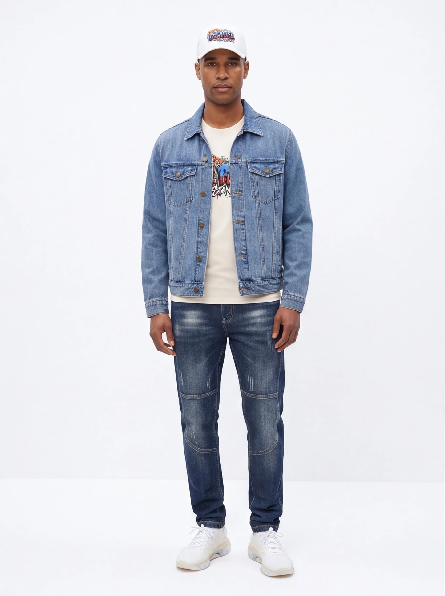 "Stand Solo" Men's Denim Jacket